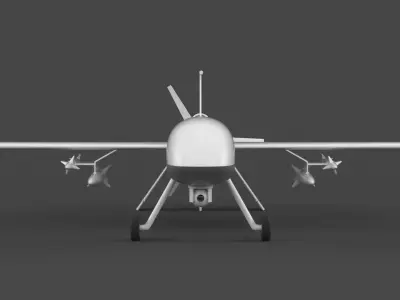 Drone 3D model by javidan from CGTrader (Polygon mesh)