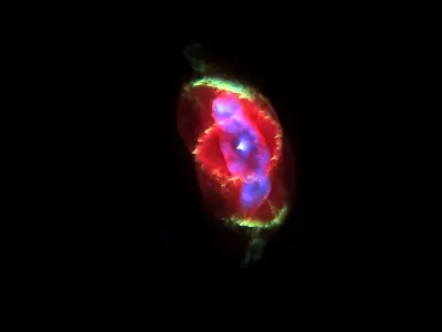 Cat Eye Nebula 3D model
