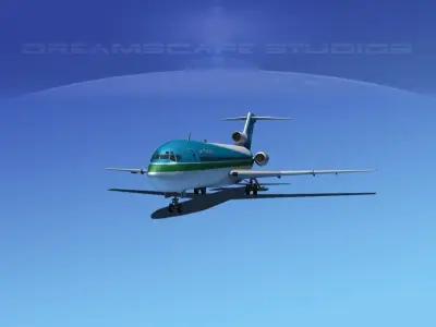 Boeing 727-200 Air Florida 3D model