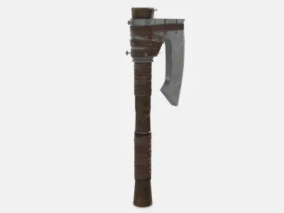 Troll Axe Low-poly 3D model buy