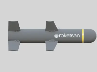 Roketsan MAM-L  Free 3D model