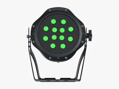 Outdoor LED spotlight 3D model