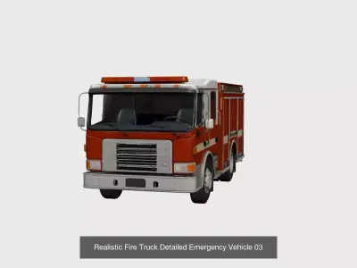 Fire Truck Pack 15 Vehicles Emergency Rescue Set