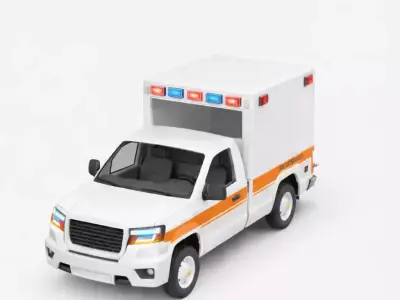 Ambulance Pack 16 Vehicles Emergency Medical Set