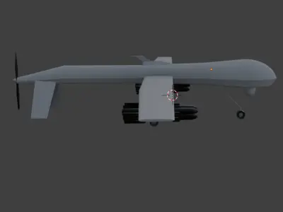 Mq 1 Game Ready Low-poly 3D model