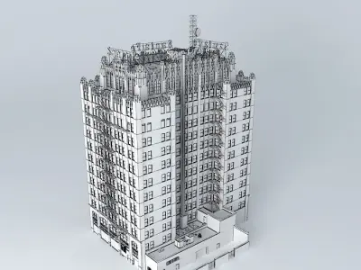 Office Building Free 3D model purchase
