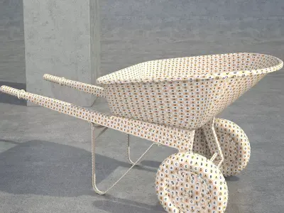 Wheelbarrow 2 3D model