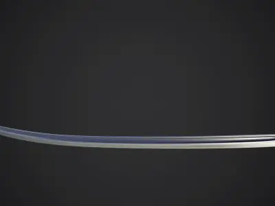 Sabre sword Low-poly 3D model purchase