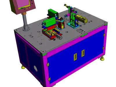 Insertion testing equipment 3D model