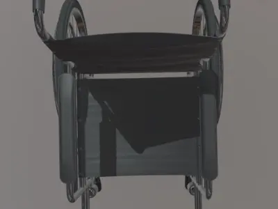 Wheelchair Premium Quality 3D model