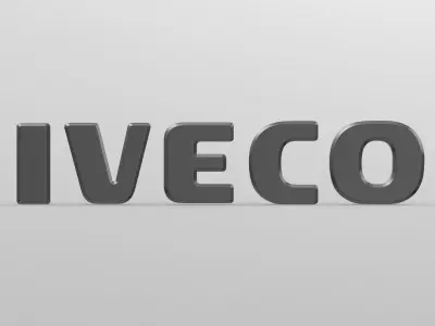 iveco logo 3D model