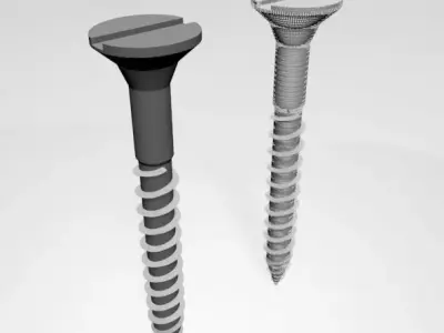 Drywall Screw 04 3D model