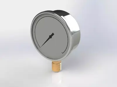 Pressure Gauge  Free 3D model