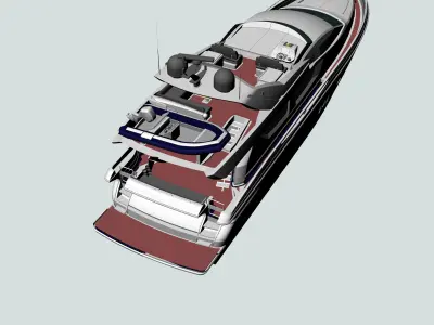27m Yacht 3D model