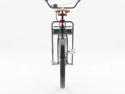 3D Model of Cargobike Butcher Low-poly 3D model