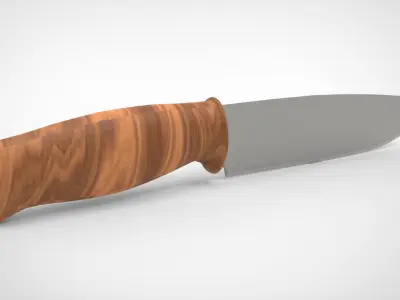 Knife 3D model 21