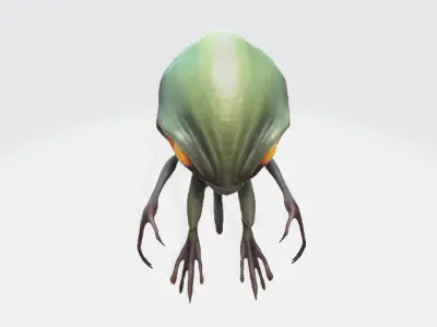Alien 3D model 24