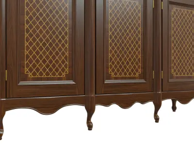 classic cabinet 03 08 3D model