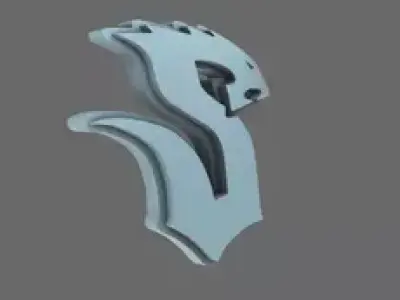 Void Serpents V10K Shoulder Symbols RIGHT 3D print model