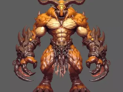 Monster Creature 3D model