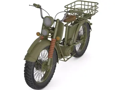 Off road Scooter 3D model