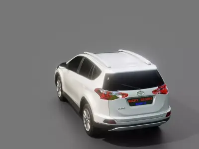 Toyota RAV4 2017 Hybrid 3D model