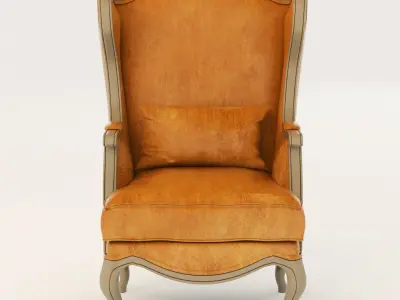 Country Corner Chateau armchair 3D model