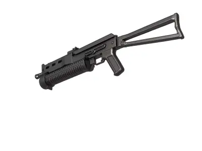 PP-19 Bizon Gun  3D print model