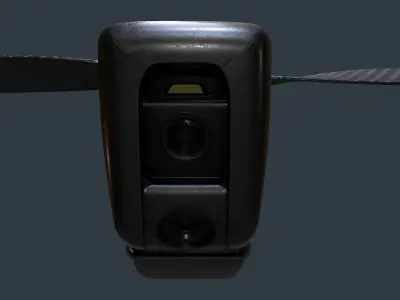 Black Hornet Military Drone Pbr 3D model