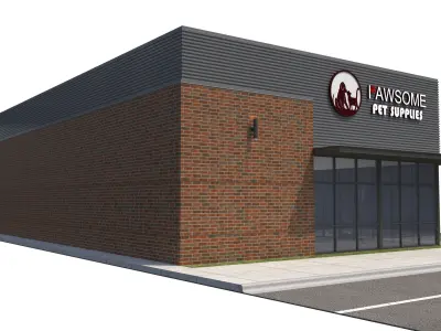 Retail-125 Retail Store A 3D model