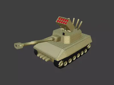 AI Tank 3D model