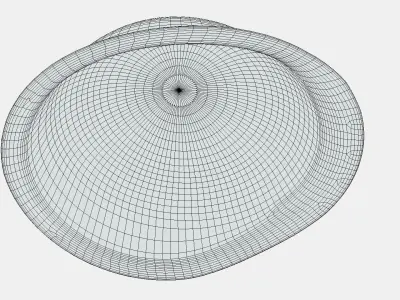American war helmet Low-poly 3D model