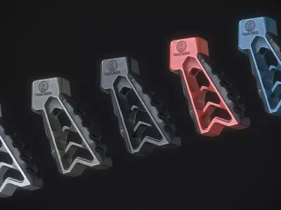 Tyrant Designs MOD PistolGrip Low-poly 3D model