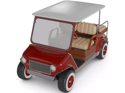 Golf Cart 3D model