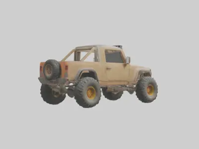 Off Road Vehicle Mode 1 Low-poly 3D model