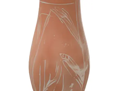 Ancient vase Free low-poly 3D model