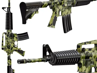 NORINCO CQ A 223Rem 3D model