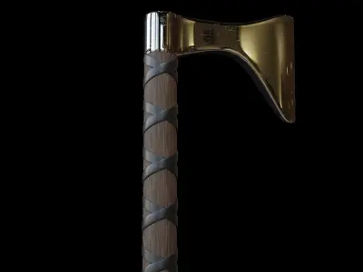 Axe Viking Axe War Axe Medieval Knight Axe 3D Model 3D model