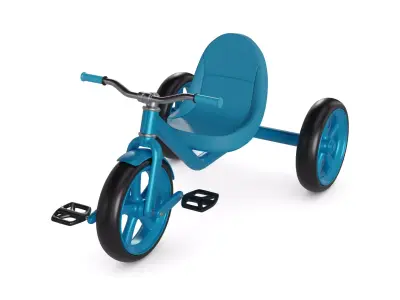 Recumbent Tricycle 3D model get