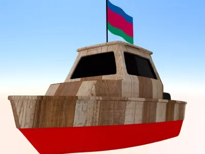 Kuban Fishing Boat 3D model