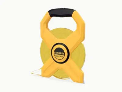 Stanley open reel fibreglass tape 3D model