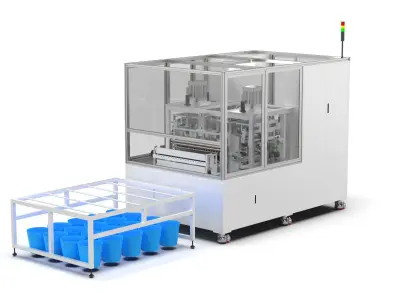 Automatic Bucket Handle Assembly Machine 3D model