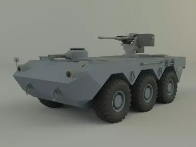 Armored vehicle 3D model purchase