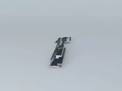 Riga Hydroelectric Power Plant Free 3D model