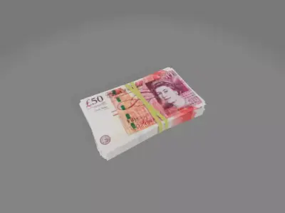 Money Stack 3D model