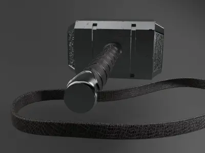 Mjolnir Hammer 3D model