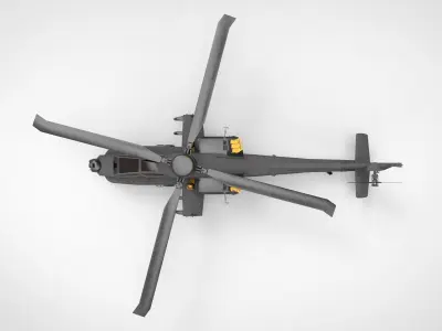 AH-64 Apache BLK 3D model
