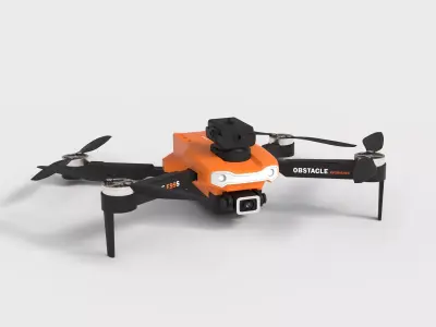 BRUSHLESS MOTOR DRONE 3D model