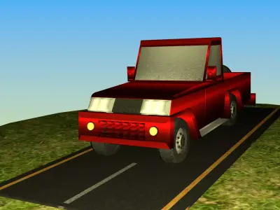 Indian Jeep Model Type 5 Free low-poly 3D model