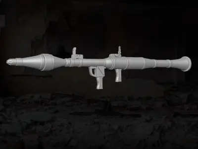 RPG kit 3D printable files for Action Figures 3D print model